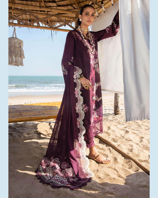 SAIRA*SHAKIRA LAWN UNSTITCHED EMB 3PC