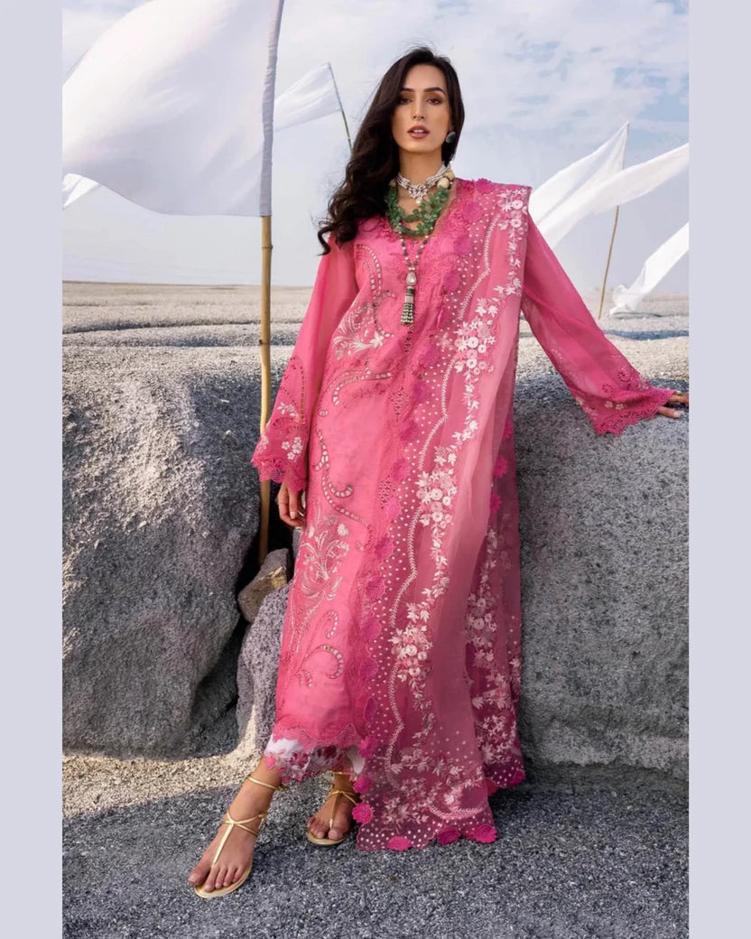 SAIRA*SHAKIRA LAWN UNSTITCHED EMB 3PC SAMARA-B