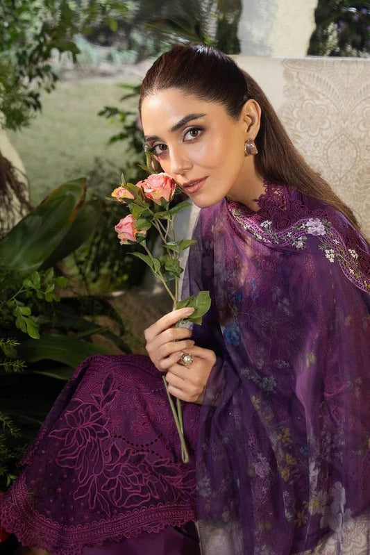 SOBIA NAZIR LAWN UNSTITCHED EMB 3PC 25’ (2-B)