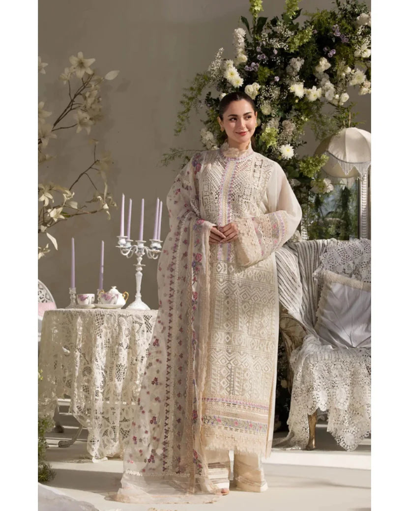 SOBIA NAZIR LAWN UNSTITCHED EMB 3PC