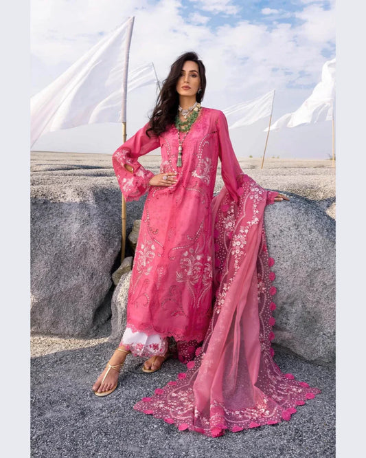 SAIRA*SHAKIRA LAWN UNSTITCHED EMB 3PC SAMARA-B