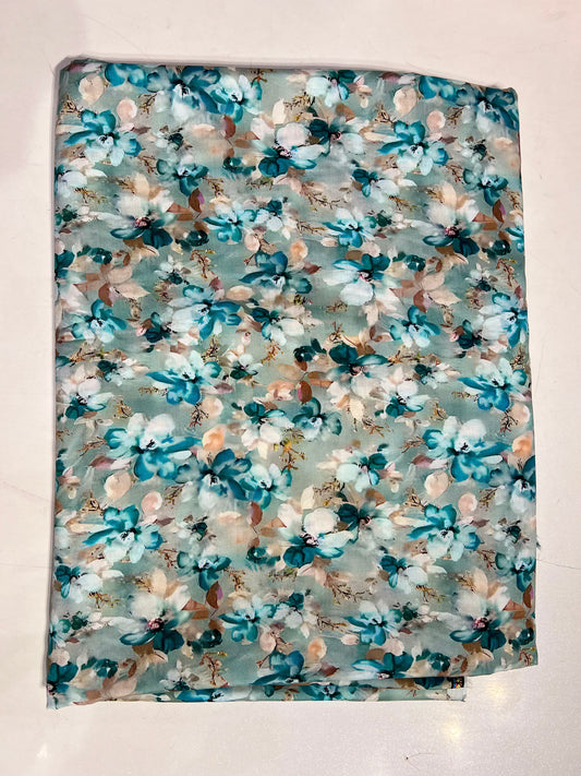 Unstitched Stone Linen Two Piece