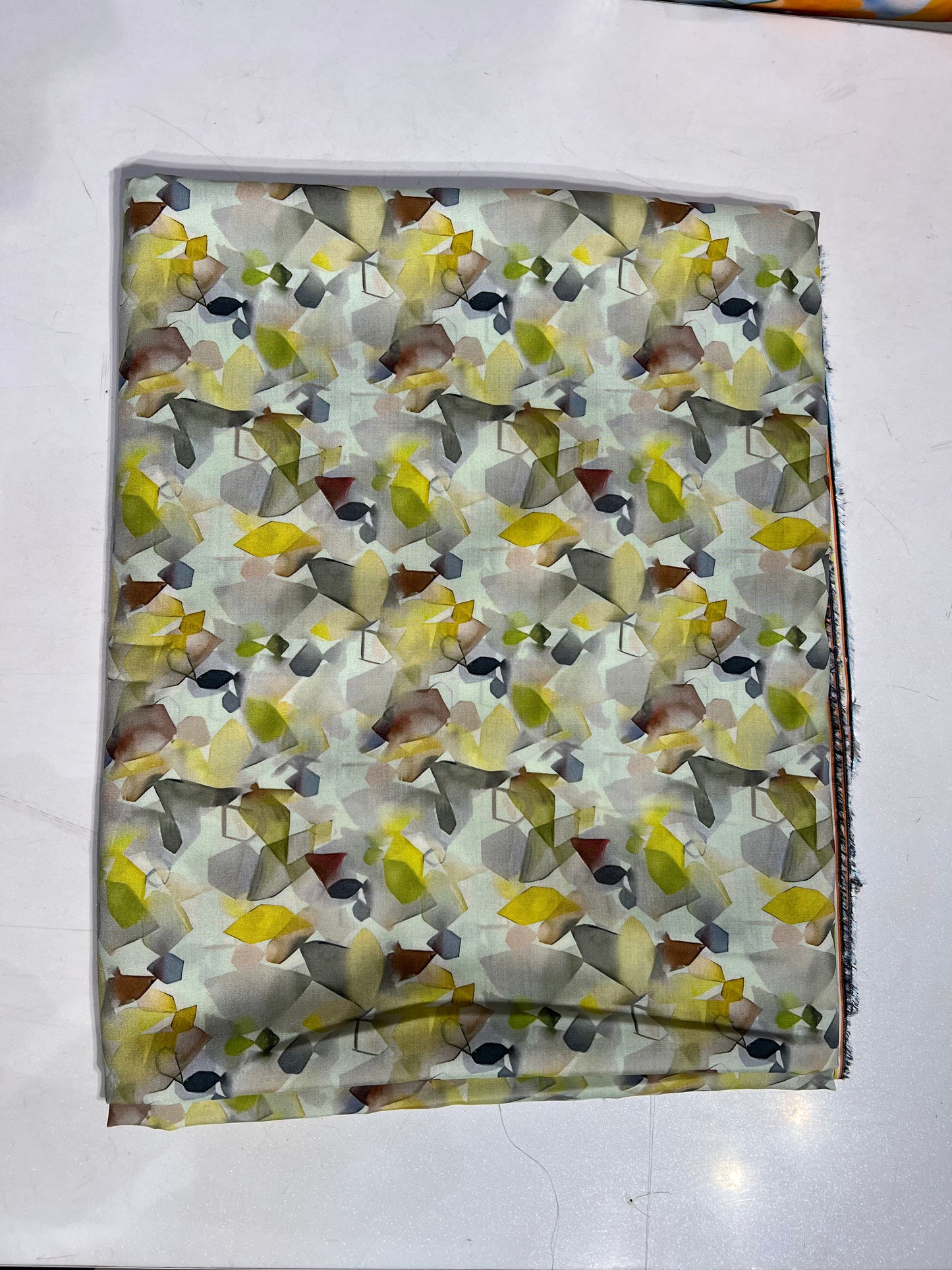 Unstitched Stone Linen Two Piece