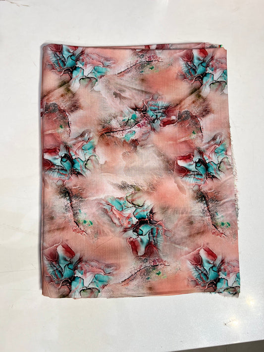 Unstitched Stone Linen Two Piece