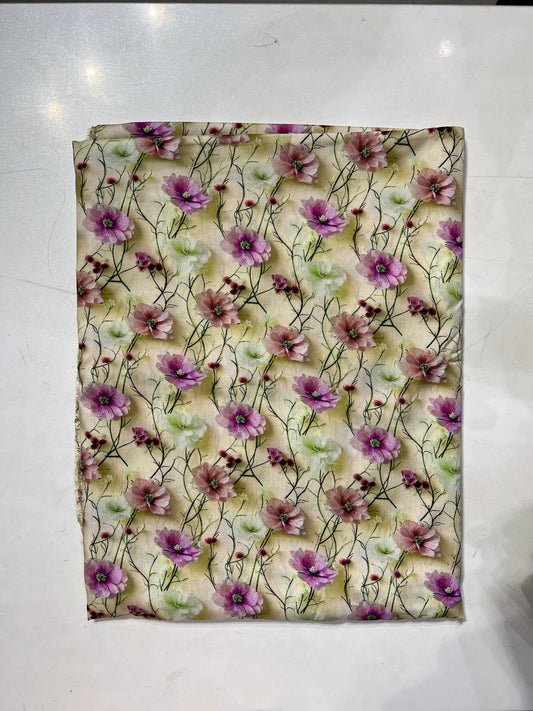 Unstitched Stone Linen Two Piece