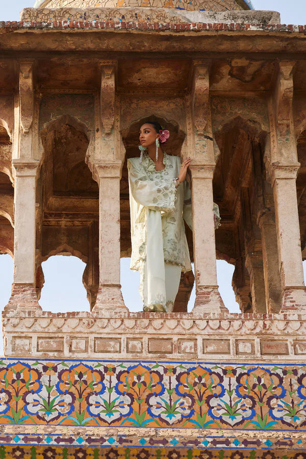 ELAN LAWN LUXURY UNSTITCHED EMB CELESTINA-A 3PC