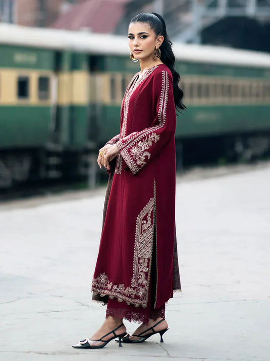 IZEL DHANAK PREMIUM UNSTITCHED EMB 3PC