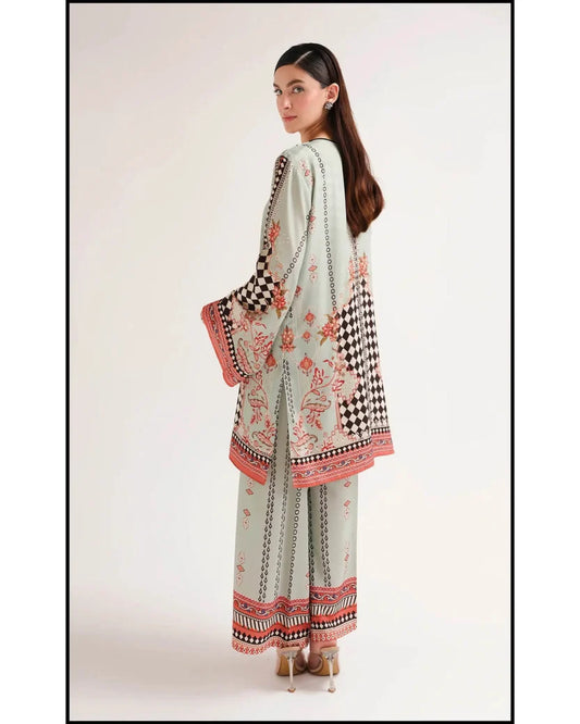 AZMIN LAWN PREMIUM UNSTITCHED PRINTED 2PC