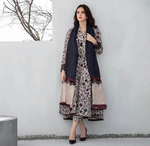 Winter Printed Two Piece