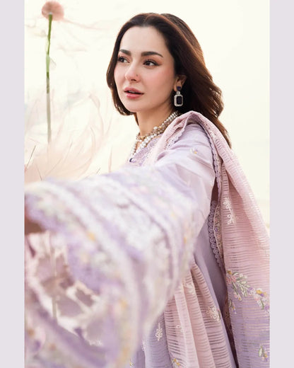QALAMKAR LAWN UNSTITCHED EMB 3PC