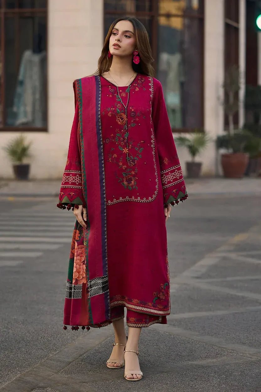 CHARIZMA LAWN LUXURY UNSTITCHED EMB 3PC