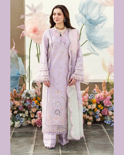 QALAMKAR LAWN UNSTITCHED EMB 3PC