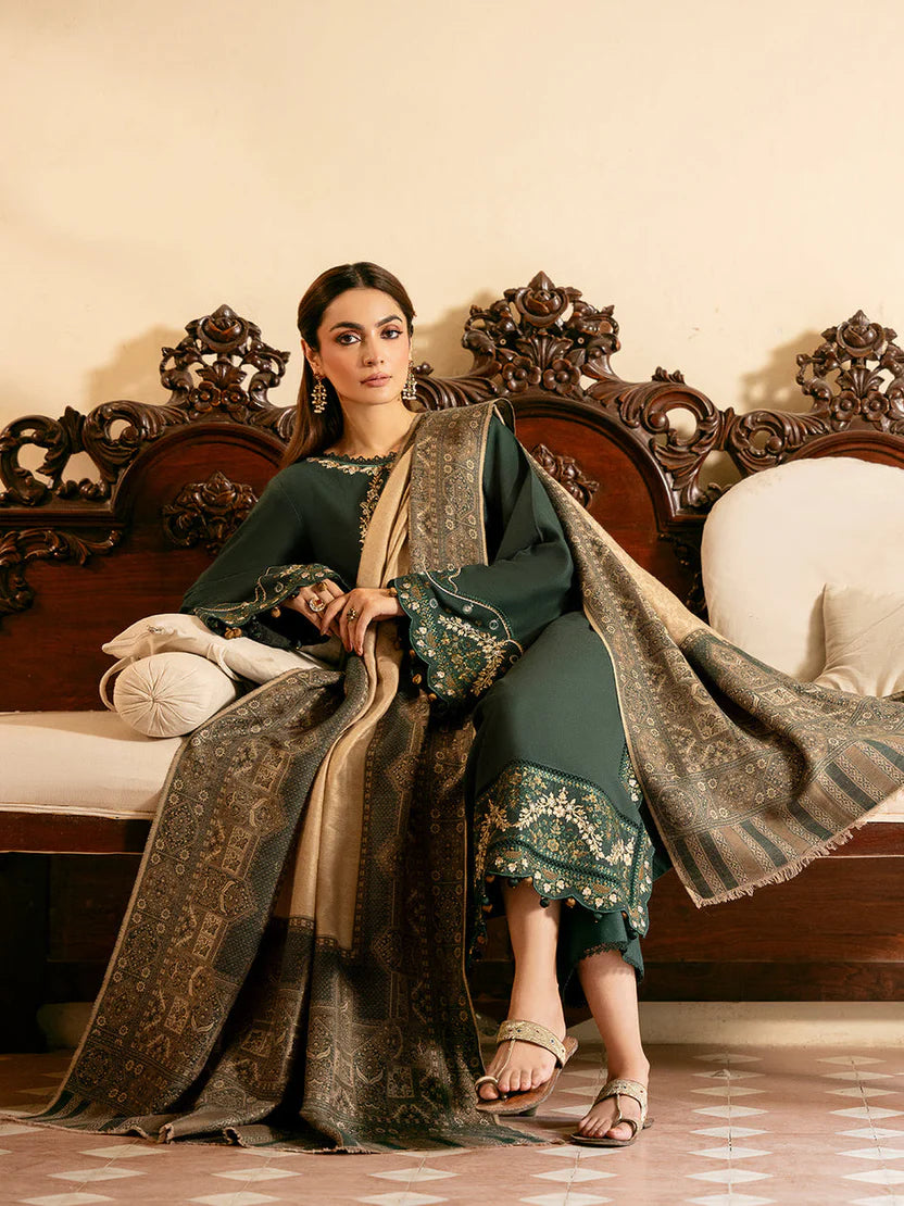 IZEL LAWN PREMIUM UNSTITCHED EMB 3PC