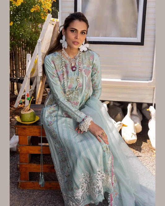 SAIRA*SHAKIRA LAWN UNSTITCHED EMB 3PC DILARA-A
