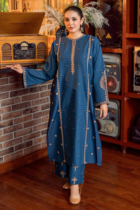 UGRE LAWN LUXURY UNSTITCHED EMB 2PC