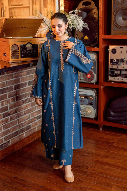 UGRE LAWN LUXURY UNSTITCHED EMB 2PC