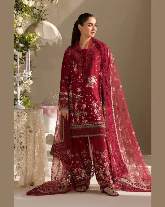 SOBIA NAZIR LAWN UNSTITCHED EMB 3PC