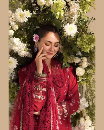 SOBIA NAZIR LAWN UNSTITCHED EMB 3PC