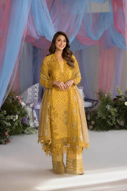 SOBIA NAZIR LAWN UNSTITCHED EMB 3PC