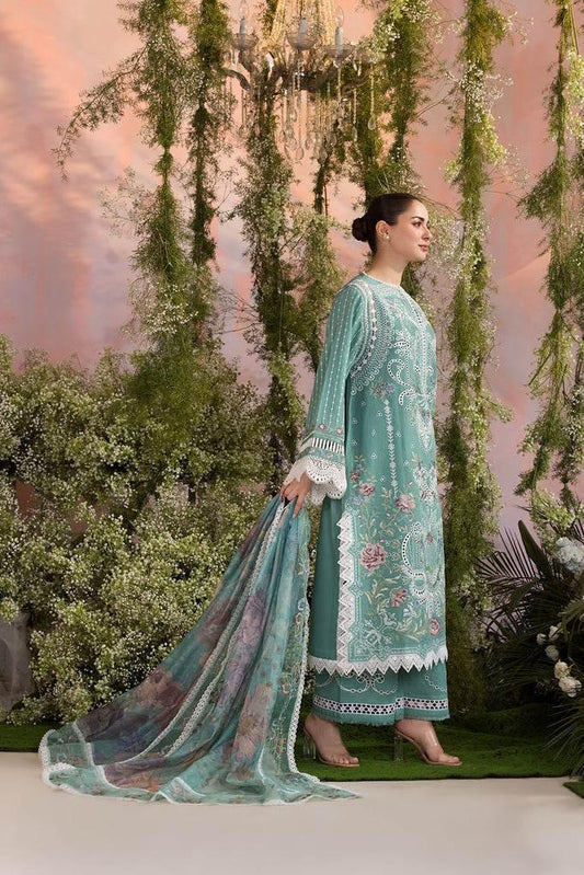 SOBIA NAZIR LAWN UNSTITCHED EMB 3PC