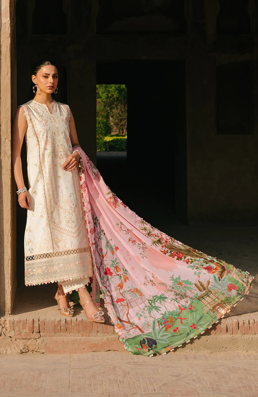 FIONA LAWN PREMIUM UNSTITCHED EMB 3PC