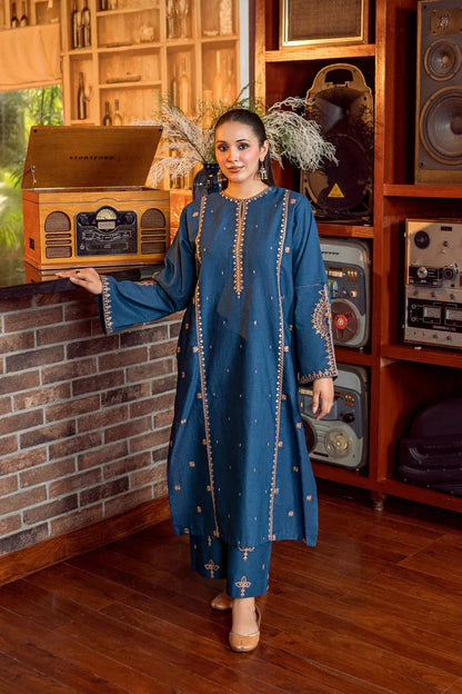 UGRE LAWN LUXURY UNSTITCHED EMB 2PC