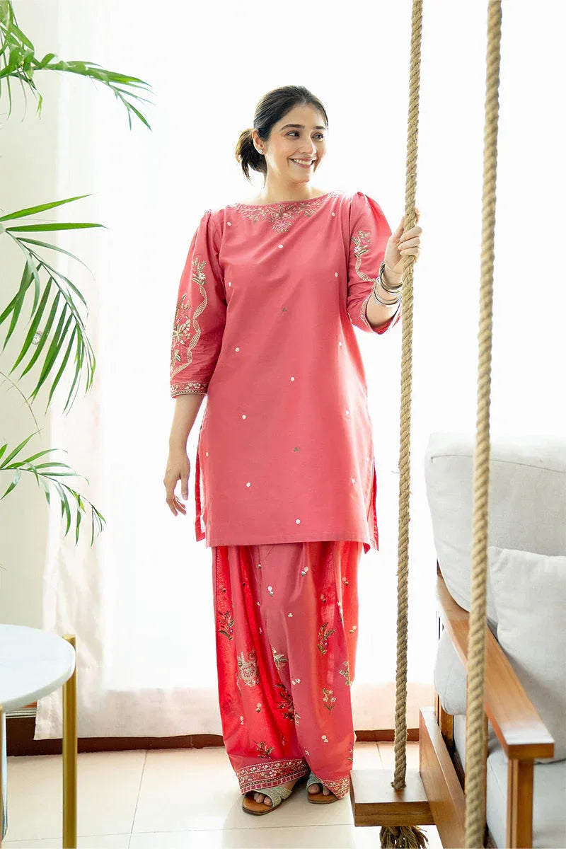UGRE LAWN PREMIUM UNSTITCHED EMB 2PC