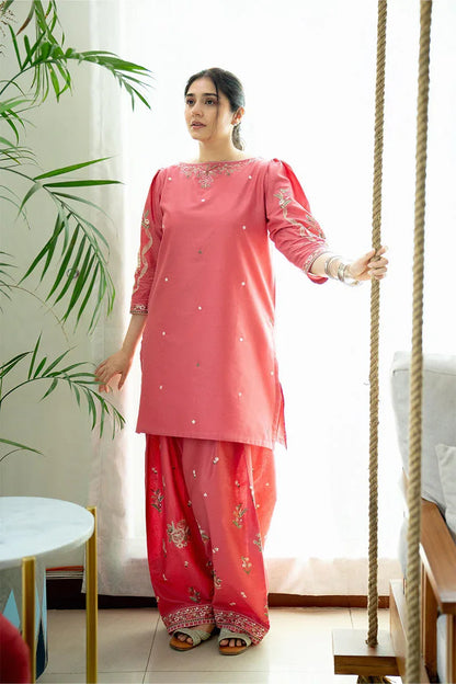 UGRE LAWN PREMIUM UNSTITCHED EMB 2PC