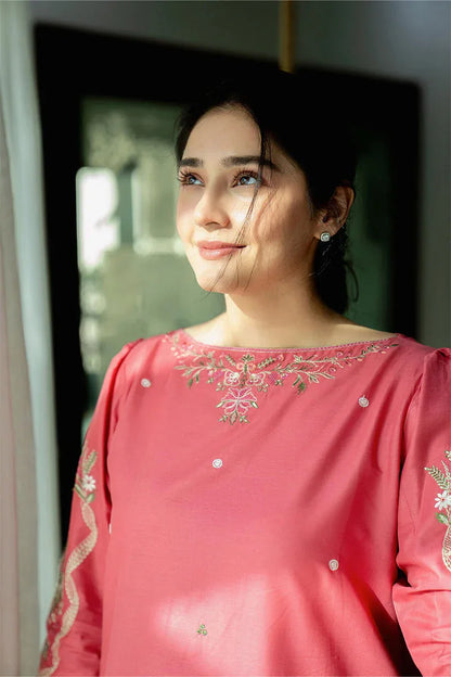 UGRE LAWN PREMIUM UNSTITCHED EMB 2PC