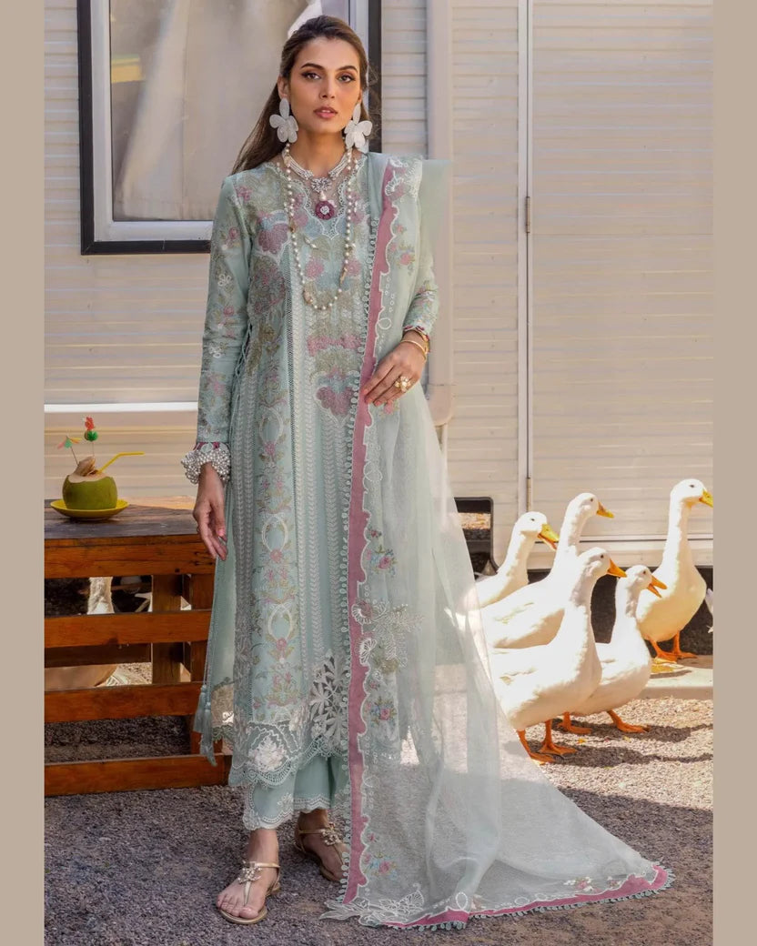 SAIRA*SHAKIRA LAWN UNSTITCHED EMB 3PC DILARA-A