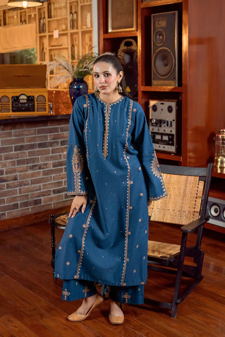 UGRE LAWN LUXURY UNSTITCHED EMB 2PC