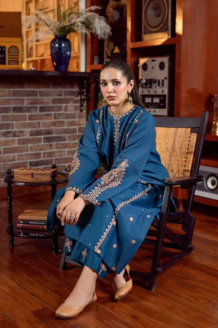 UGRE LAWN LUXURY UNSTITCHED EMB 2PC