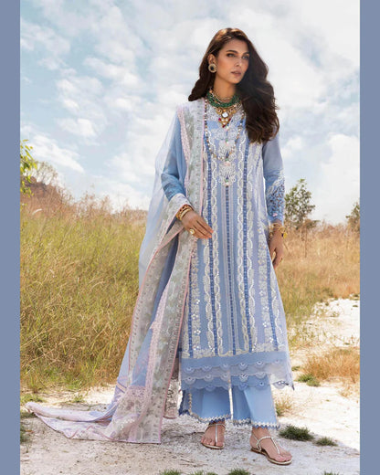 SAIRA*SHAKIRA LAWN UNSTITCHED EMB 3PC