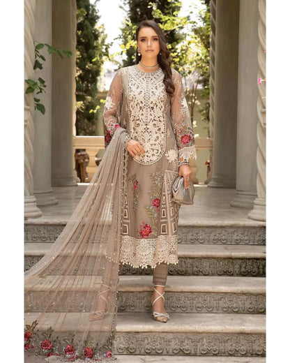 MARIA.B LUXURY UNSTITCHED EMB 3PC EID LAWN 24-01