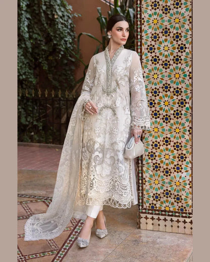 MARIA.B LAWN UNSTITCHED EMB 3PC 25’ (6-A)