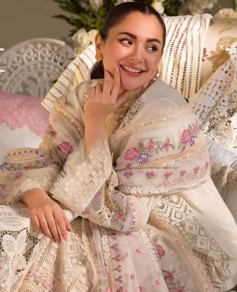 SOBIA NAZIR LAWN UNSTITCHED EMB 3PC