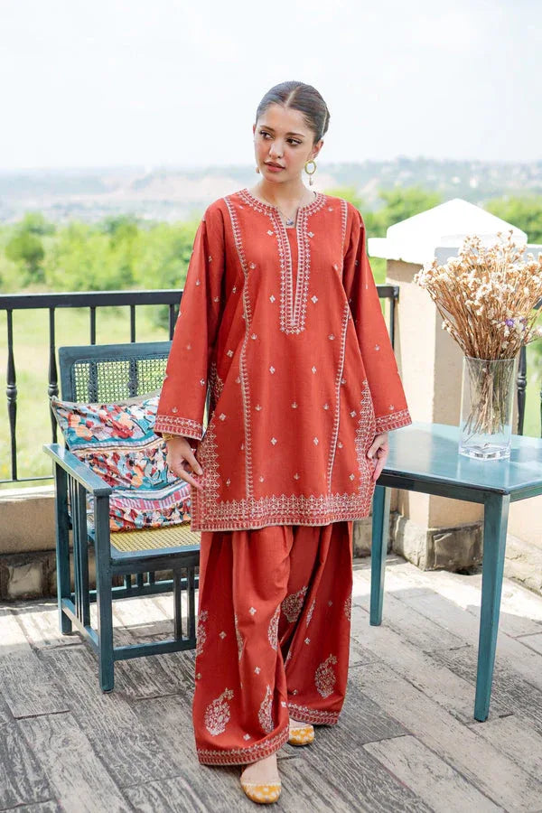 UGRE LAWN PREMIUM UNSTITCHED EMB 2PC