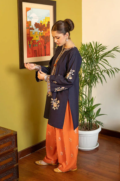 UGRE LAWN PREMIUM UNSTITCHED EMB 2PC
