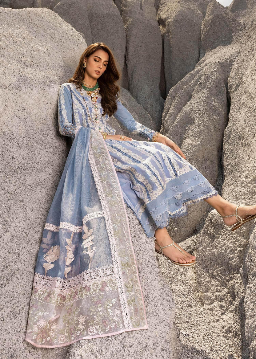 SAIRA*SHAKIRA LAWN UNSTITCHED EMB 3PC