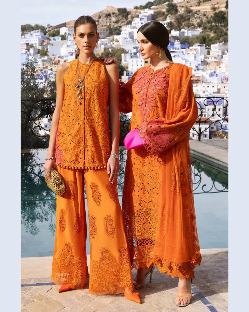MARIA.B LAWN UNSTITCHED EMB 3PC