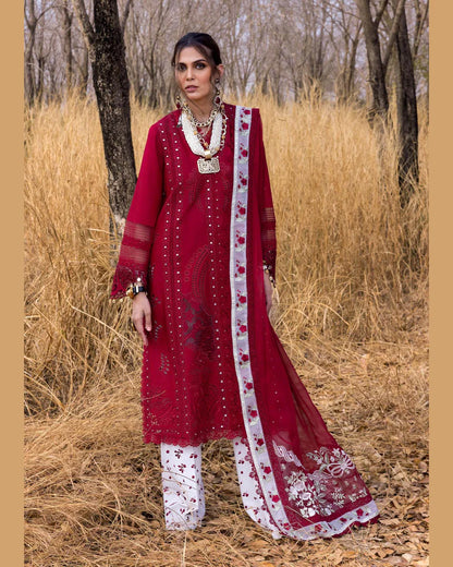 SAIRA*SHAKIRA LAWN UNSTITCHED EMB 3PC SHAMS-A