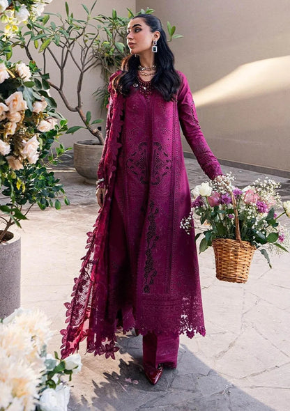 QALAMKAR LAWN UNSTITCHED EMB 3PC