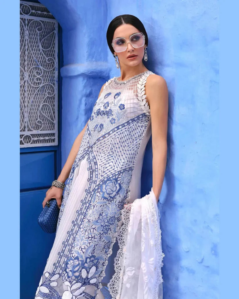 MARIA.B LAWN UNSTITCHED EMB 3PC 25’ (10-A)