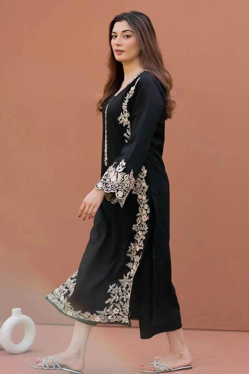 Zahid FABRICS LAWN UNSTITCHED EMB 2PC
