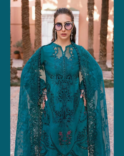 MARIA.B LAWN UNSTITCHED EMB 3PC