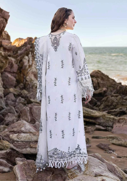 QALAMKAR LAWN UNSTITCH EMB 3PC SAHIL KINARE FIZA