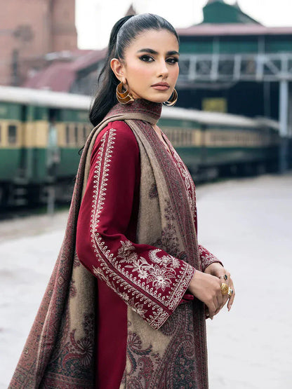 IZEL LAWN PREMIUM UNSTITCHED EMB 3PC