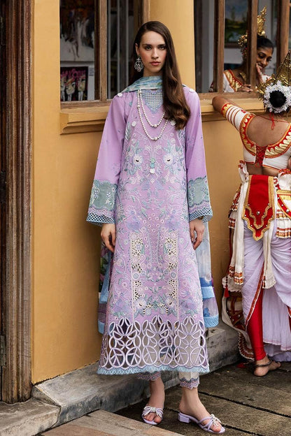 MUSHQ LAWN UNSTITCH EMB 3PC GLOWING PULSE