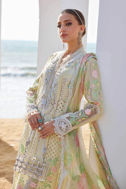 MARIA.B LUXURY UNSTITCH EMB 3PC EID LAWN EL-D4-25