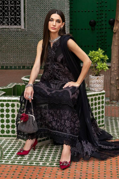 MARIA.B LAWN UNSTITCHED EMB 3PC